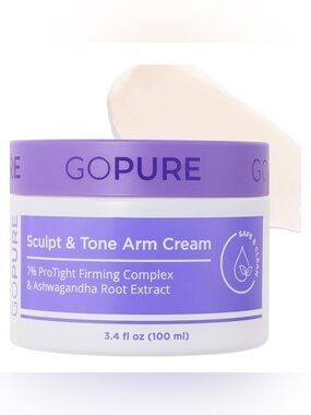 NWT GOPURE Sculpt & Tone Arm Cream
